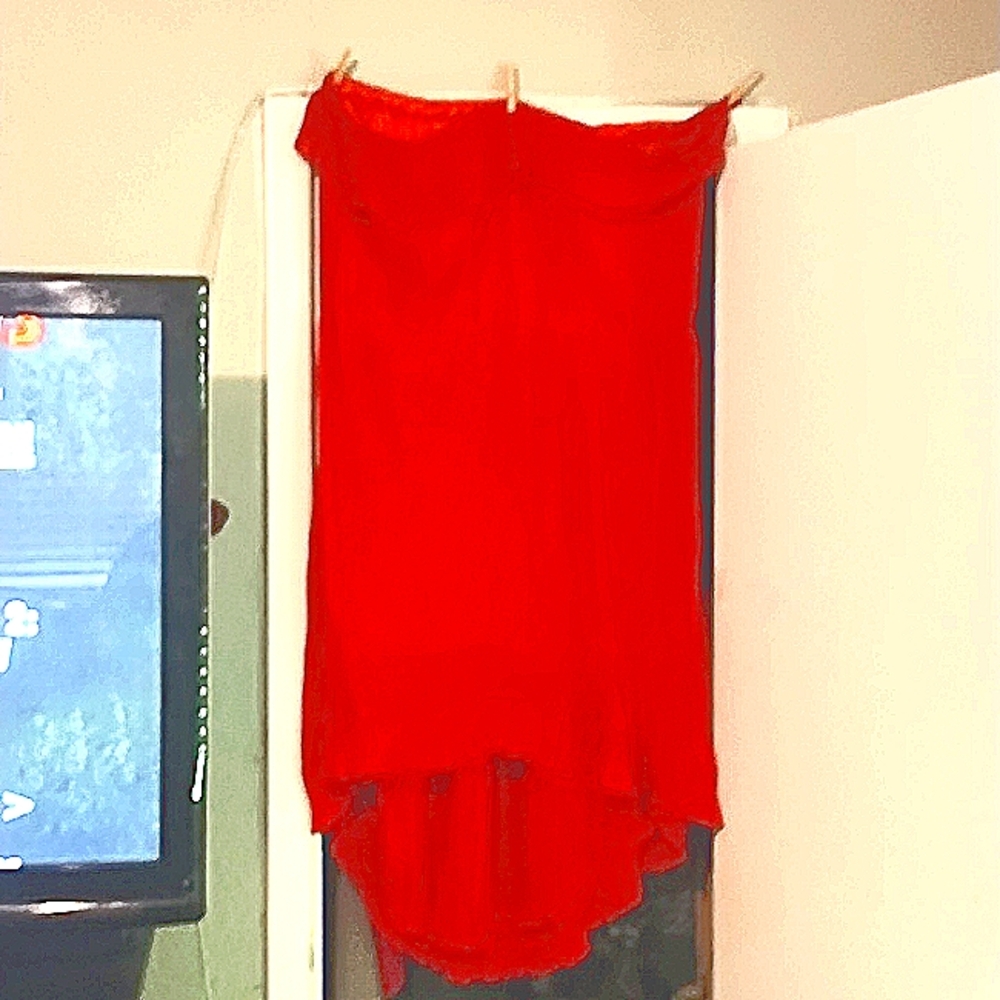 Beautiful red dress